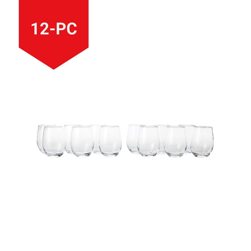 Stemless Wine Glass Set, 18.5-oz, 12-pk S2V6