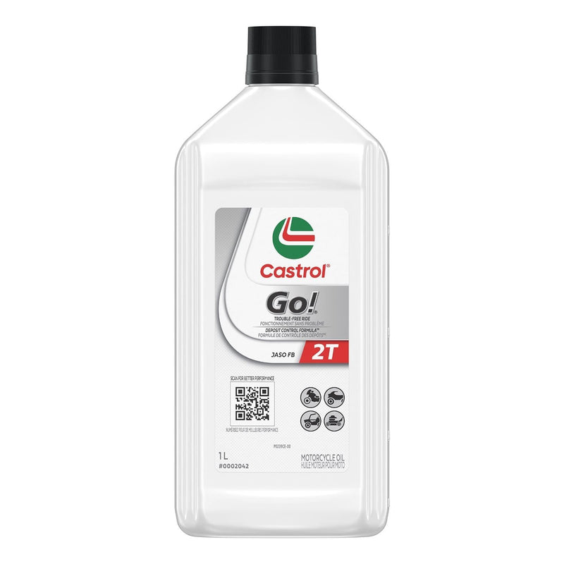 Go! 2-Stroke 2T Motorcycle Oil, 1-L S6D1