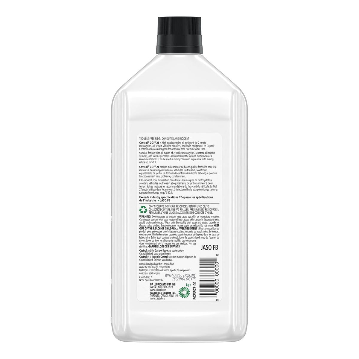 Go! 2-Stroke 2T Motorcycle Oil, 1-L S6D1 - product image 2