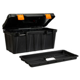 Portable Plastic Tool Box with Removable Tray, 20-in F6T1 - product image 1