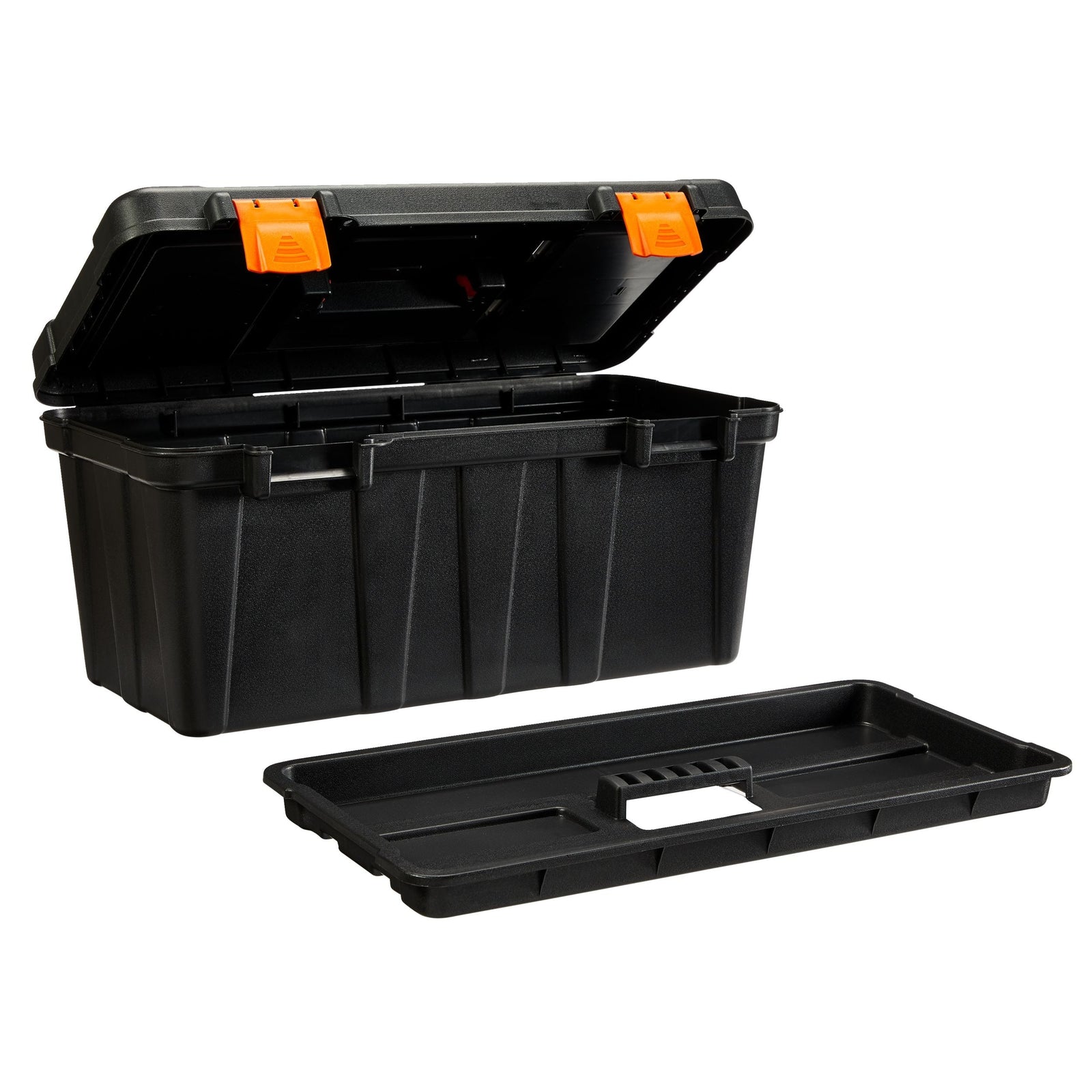 Portable Plastic Tool Box with Removable Tray, 20-in F6T1 - product image 1