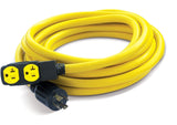 Power Equipment 30A, 250V Flat Generator Extension Cord, 25-ft P9P2 - product image 1