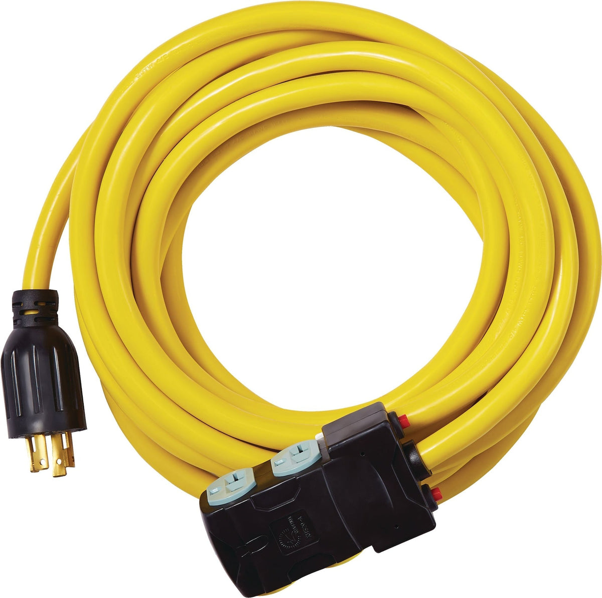 Power Equipment 30A, 250V Flat Generator Extension Cord, 25-ft P9P2 - product image 4
