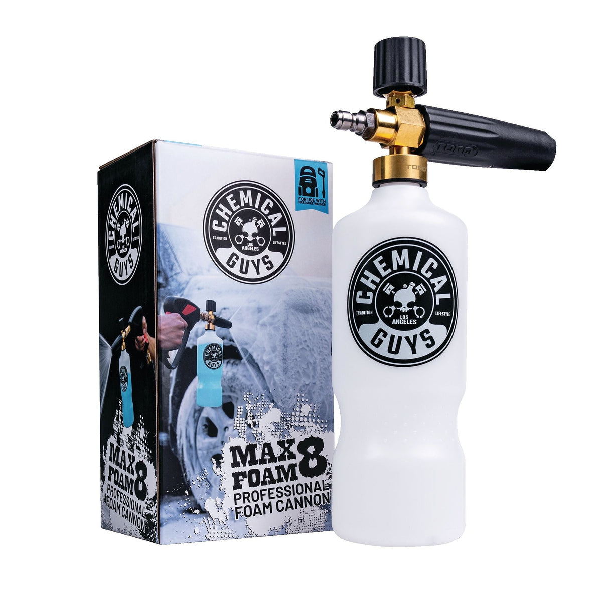 Guys Professional Max Foam Cannon Compatible with 4200 PSI Pressure Washer 14-in K1S6 - product image 3
