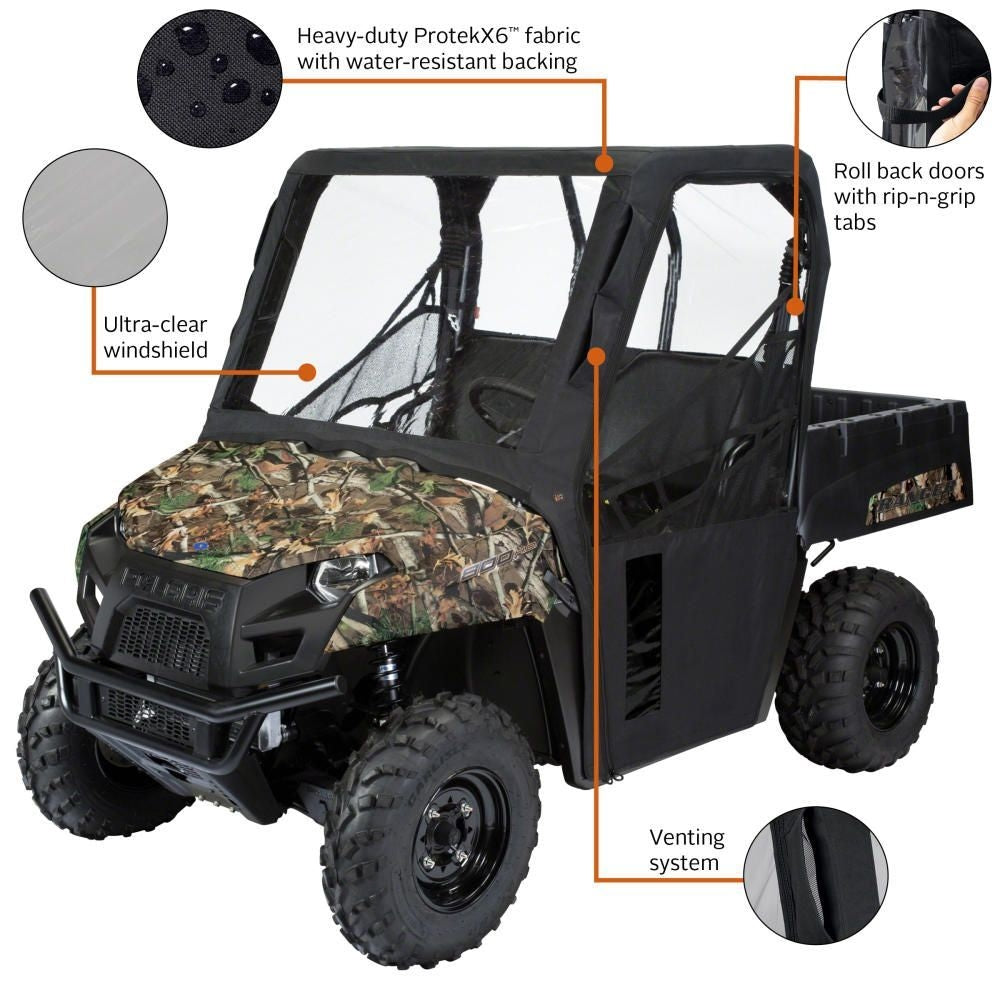 Classic Accessories UTV Cabin Enclosure, Teryx, Black B8C2 - product image 4