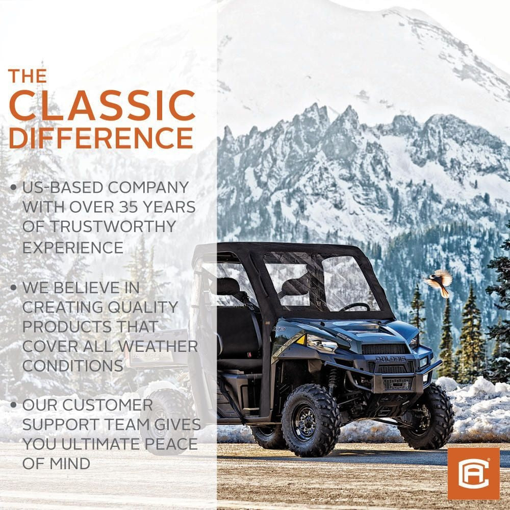 Classic Accessories UTV Cabin Enclosure, Teryx, Black D4M9 - product image 5