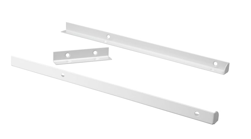 Suite Symphony Metal Top Shelf Support Kit, White P6G9