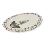 Home 29-cm Dishwasher Safe Winter Berry Serving Platter J2J2 - product image 1