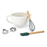 Home Snowflake Baking Set with Bamboo Handles, 5-pc C6D9 - product image 1