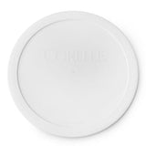 Plastic Round Bowl Lid Cover, Fits 28-oz, White M4Q5 - product image 1