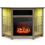Fireplace TV Stand with Led Lights and 18" R1Q7 - product image 1