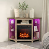 Fireplace TV Stand with Led Lights and 18" R1Q7 - product image 4