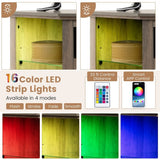 Fireplace TV Stand with Led Lights and 18" R1Q7 - product image 7