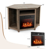 Fireplace TV Stand with Led Lights and 18" R1Q7 - product image 8