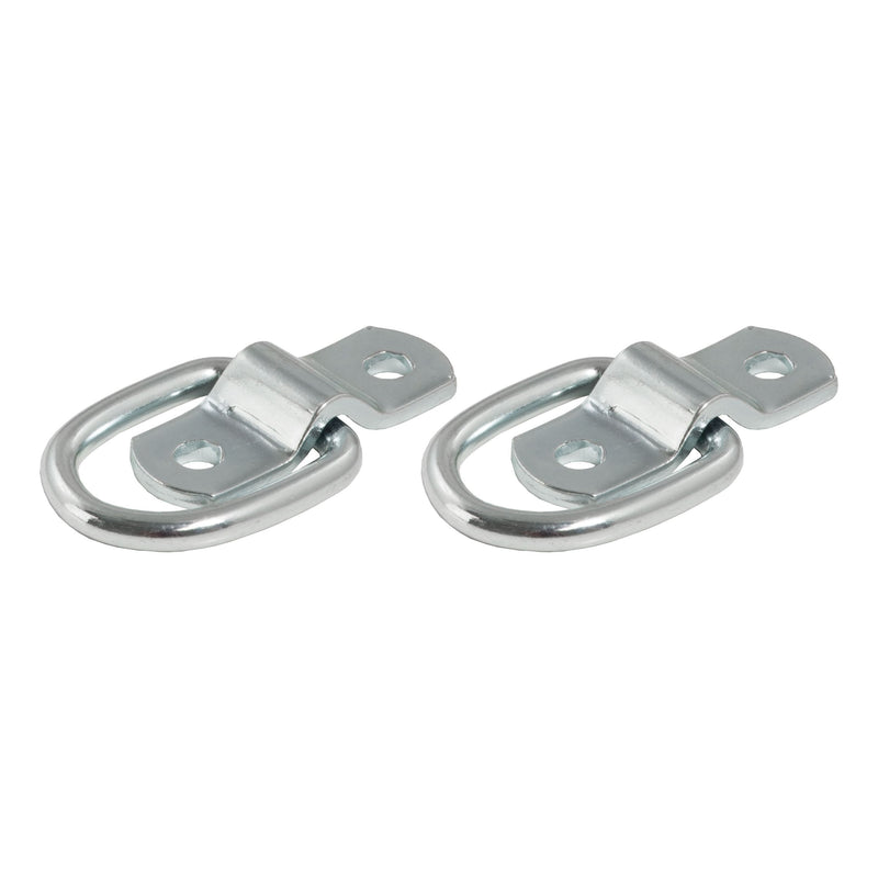 1-in x 1-1/4-in Surface-Mounted Tie-Down D-Rings, 1200-lb, 2-pk O2Q3