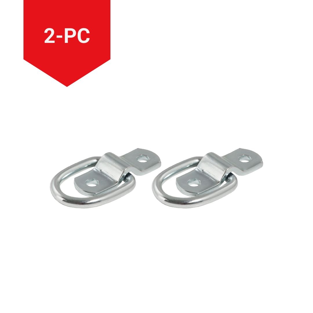 1-in x 1-1/4-in Surface-Mounted Tie-Down D-Rings, 1200-lb, 2-pk O2Q3 - product image 4