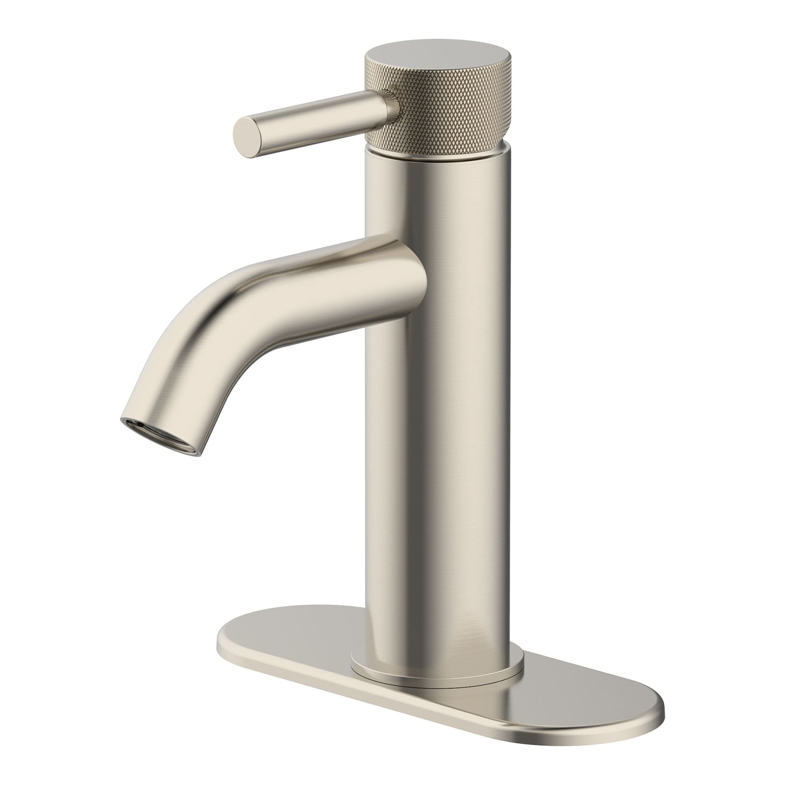 Crete 1-Handle Lavatory Faucet with Knurled Accents R0B1 - product image 1
