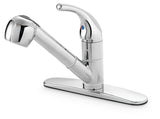 Plymouth Single Handle Pull Out Kitchen Faucet, Chrome V9T2 - product image 1
