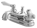 Sheridan Double Handle 4-in Centreset Bathroom Sink Faucet with Pop-Up Drain, Chrome M9P4 - product image 1