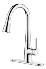 Tronus Dual-Sensor 1-Handle Pull Down Sprayhead Kitchen Faucet, Various Finishes F5N4 - product image 1