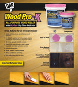 WoodPro-X With DryDex, 453-g, Wood Filler C4V9 - product image 2