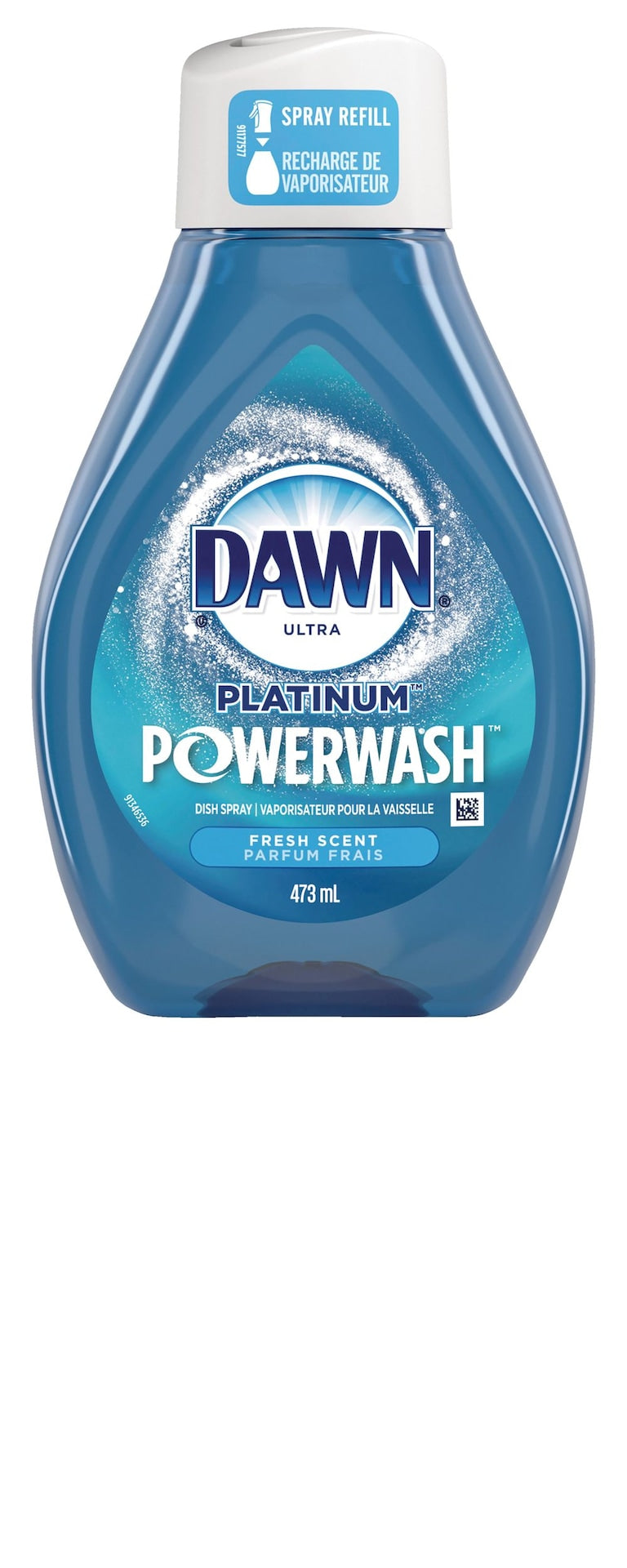 Ultra Platinum Powerwash Dish Spray Refill, 473-mL G9G5