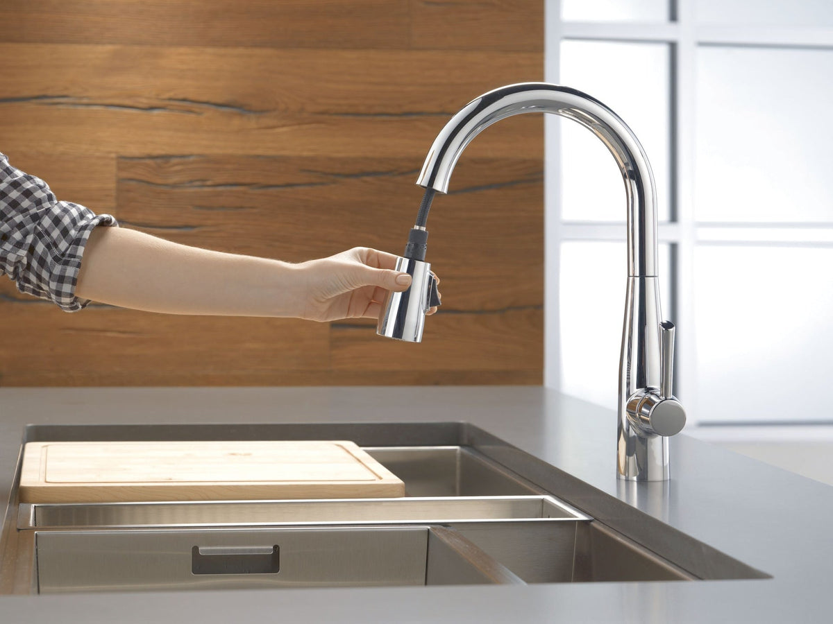 1-Handle Pull-Down Kitchen Faucet, Chrome R0C8 - product image 6
