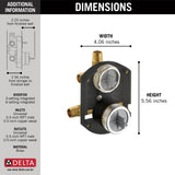 MultiChoice Universal Integrated Shower Diverter V7W6 - product image 5