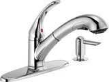 Principals Single Handle Pull Out Kitchen Faucet, Chrome U5G0 - product image 1