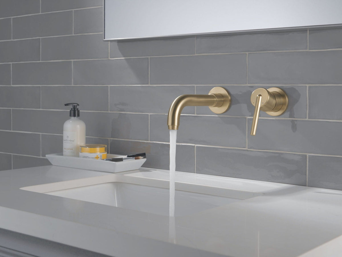 Trinsic 1-H Wall-Mount Lav Faucet Trim, Champagne Bronze U1D4 - product image 4
