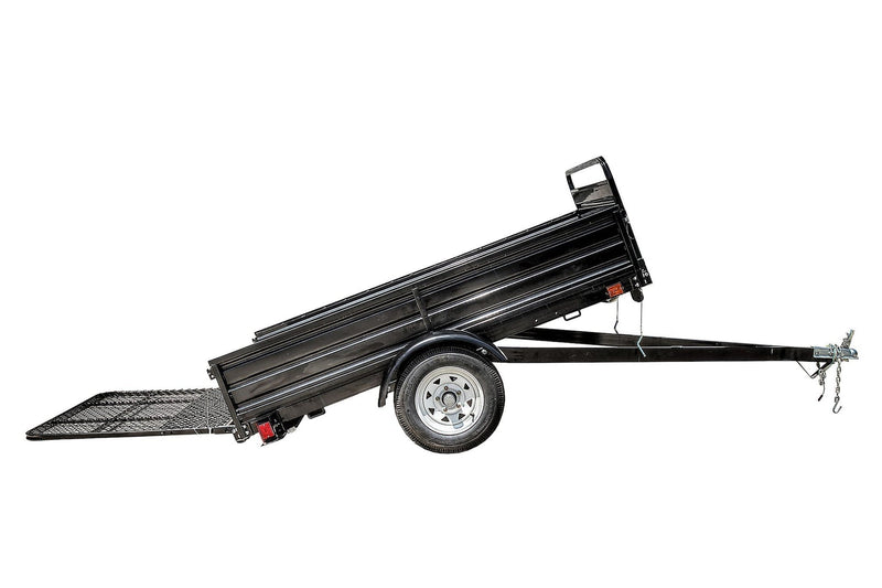 K2 Mighty 5x7 Multi-Utility Boxed Trailer with Drop Down Gate B8E4
