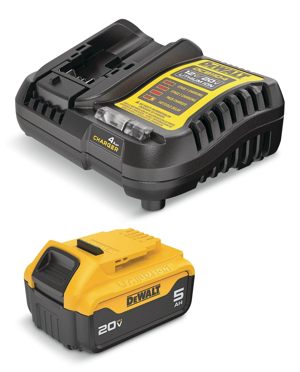 20V MAX 5Ah Battery Starter Kit with LED Indicator T4Z6 - product image 1