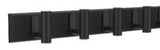 4 Hook Rack, Black G2D7 - product image 1