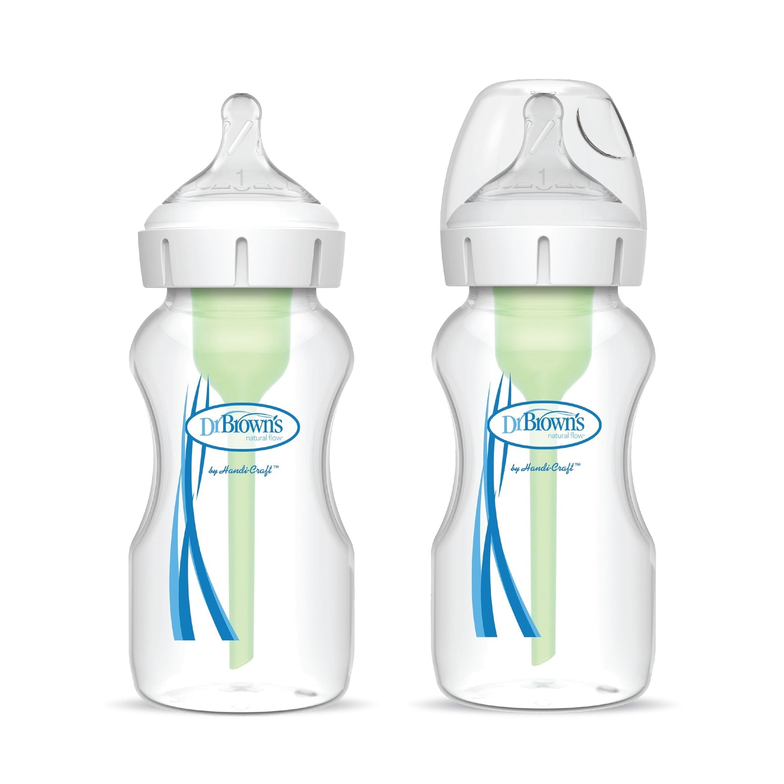 B's + Wide Neck Bottles, 9-oz, 2-pk B1Z5 - product image 1