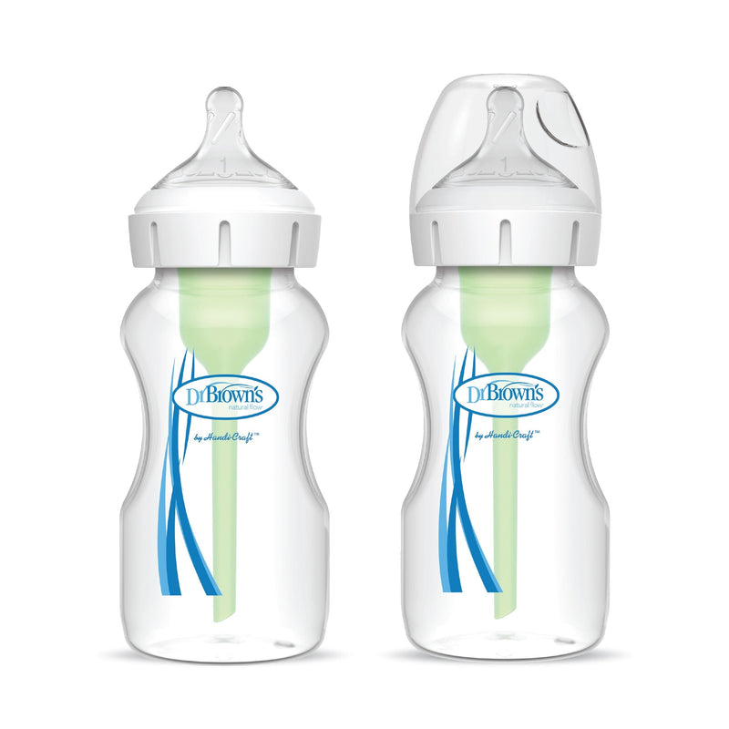 B's + Wide Neck Bottles, 9-oz, 2-pk B1Z5