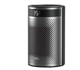 Home 1500W Portable Indoor Ceramic Heater with Remote, Black R0P2 - product image 1