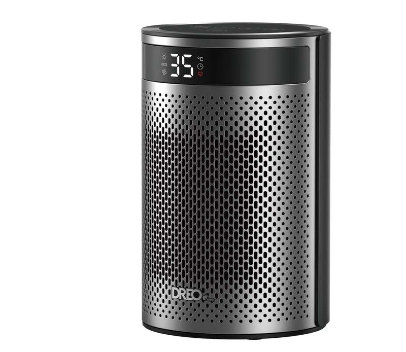 Home 1500W Portable Indoor Ceramic Heater with Remote, Black R0P2