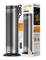 Home 1500W PTC Convection Oscillating Ceramic Electric Tower Heater, 23-in B1M3 - product image 2
