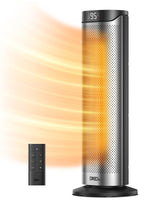 Home 1500W PTC Convection Oscillating Ceramic Electric Tower Heater, 23-in Q4M3 - product image 7