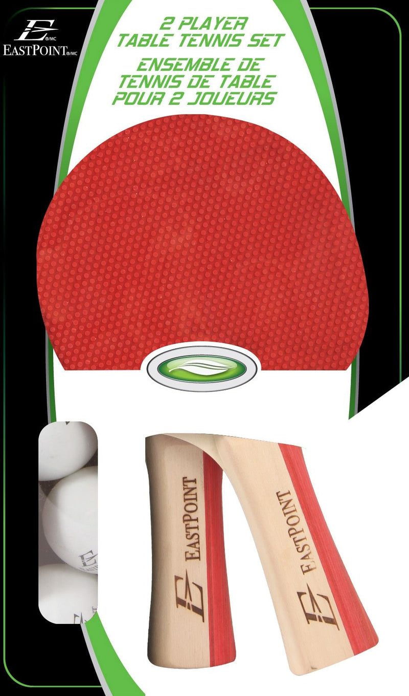 2-Player Table Tennis/Ping Pong Set with Paddles/Rackets & Balls, 5-pc N8E9