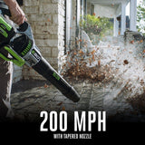 56V Brushless Cordless 765 CFM Leaf Blower, Includes (1) 5.0AH Battery and (1) 320W Charger, LB7654 K5N5 - product image 8
