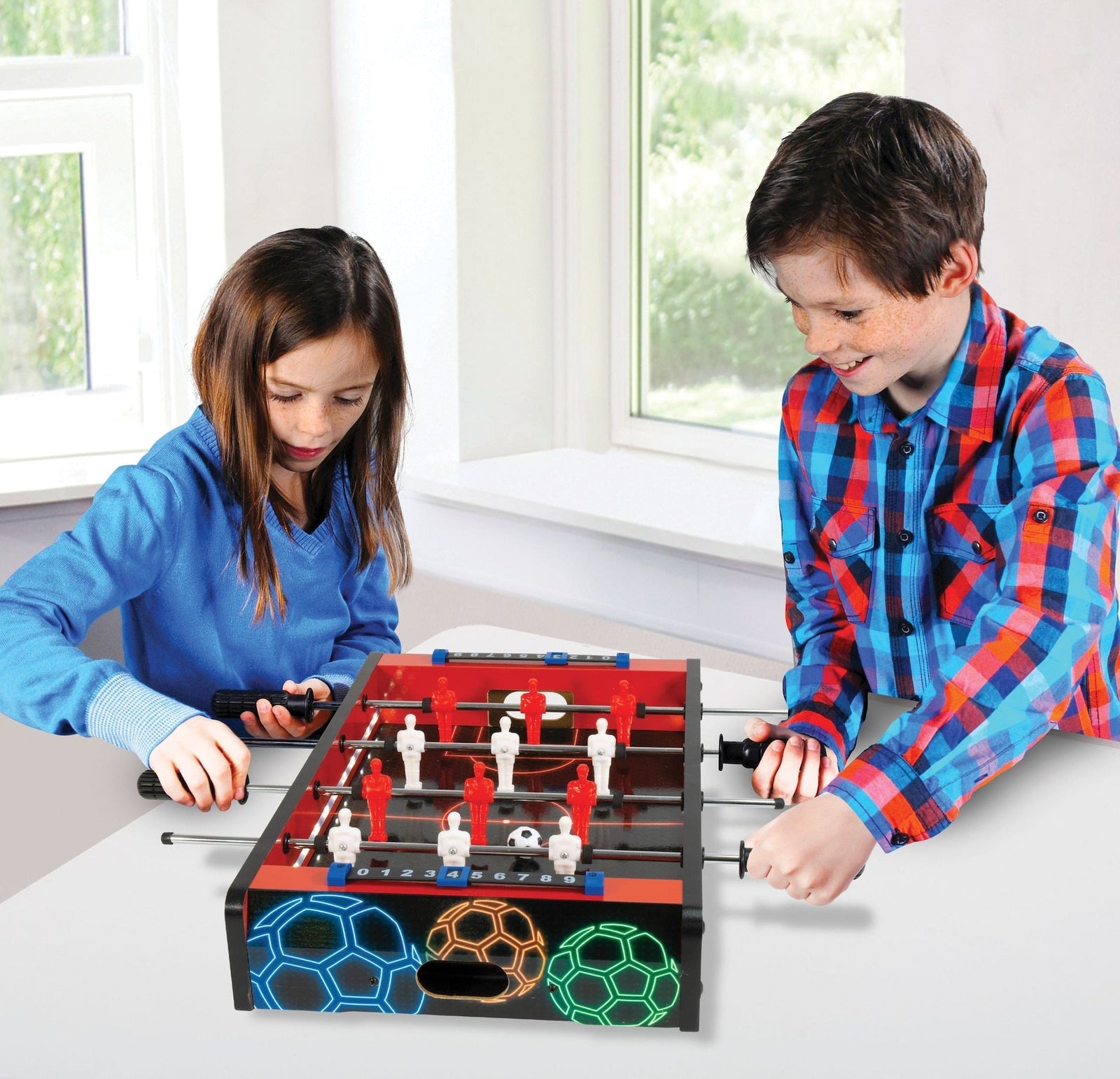 Electronic Arcade Football/Foosball (Neon Series) J8R1 - product image 3