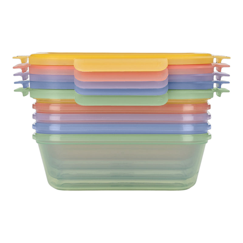 Snap & Nest Meal Prep Food Storage Container Set with Leakproof Lids, 10-pc G3H6