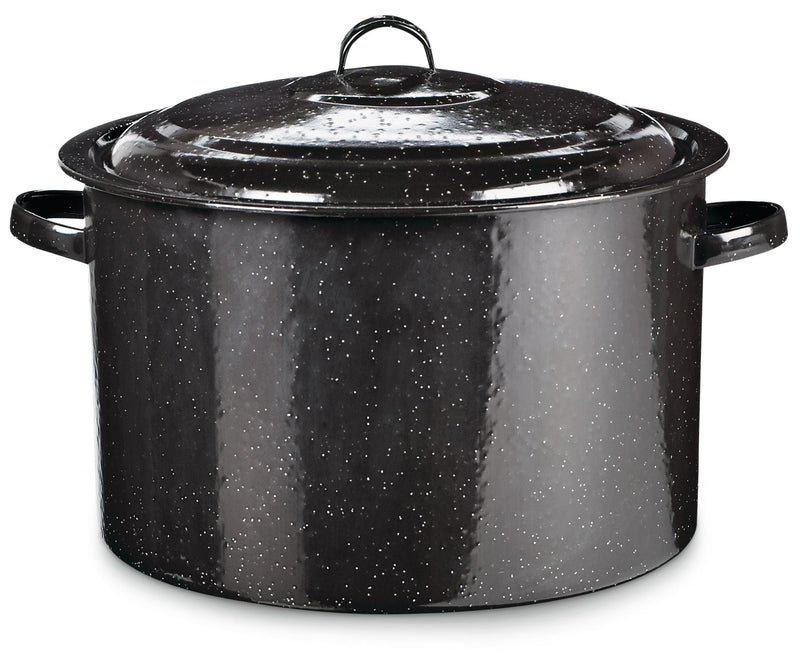Coated Carbon Steel Canning Pot, 17-L B2R8