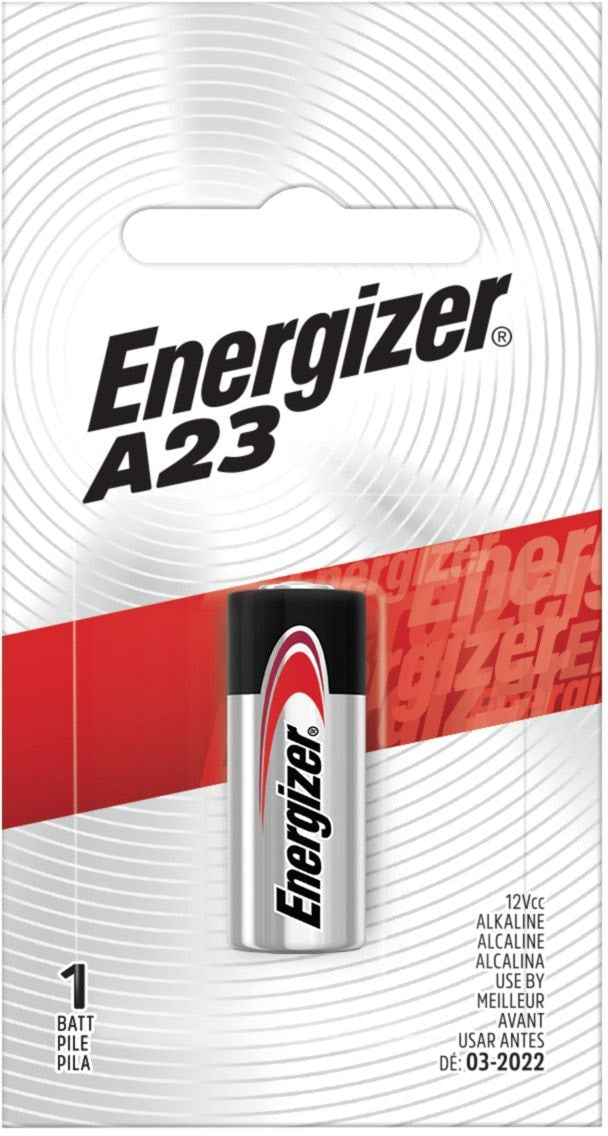 12V / 12 Volt Alkaline A23 Battery, Long Lasting, All Purpose, 1-pk C1Q9