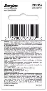 2-pk E90 1.5V / 1.5 Volt N Size Alkaline Batteries, Long Lasting N0Q3 - product image 2