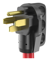 50A 25-ft Single-Outlet RV & EV Extension Cord, Red Q7Z6 - product image 3