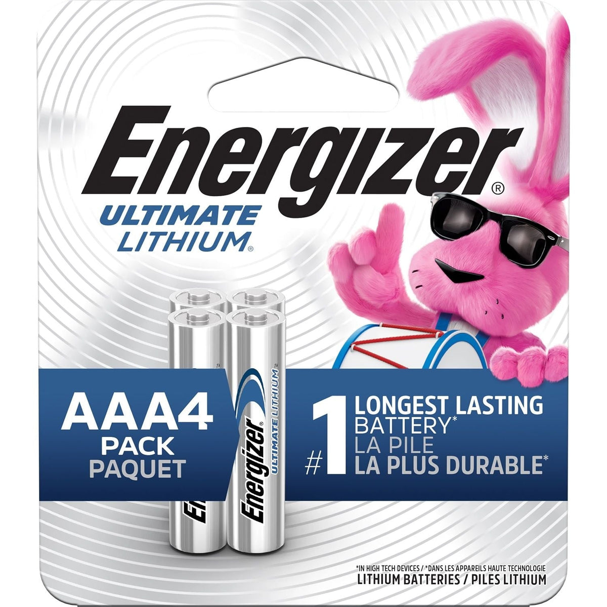 Ultimate Lithium AAA Batteries, 4-pk T8Q9 - product image 1