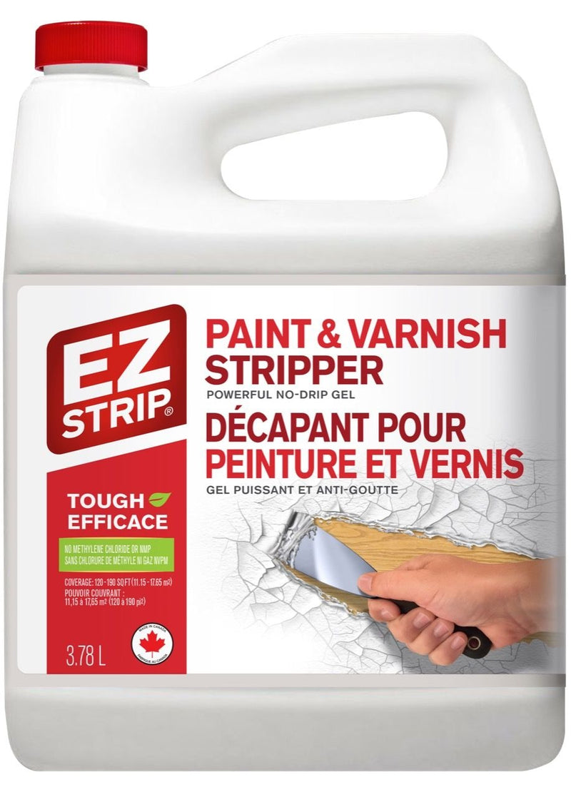 Strip Professional Strength Paint Remover & Varnish Stripper Gel, Low VOC, 3.78-L U0Q3