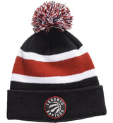 Toque with Pom Pom, Blue/Red L1Z5 - product image 1